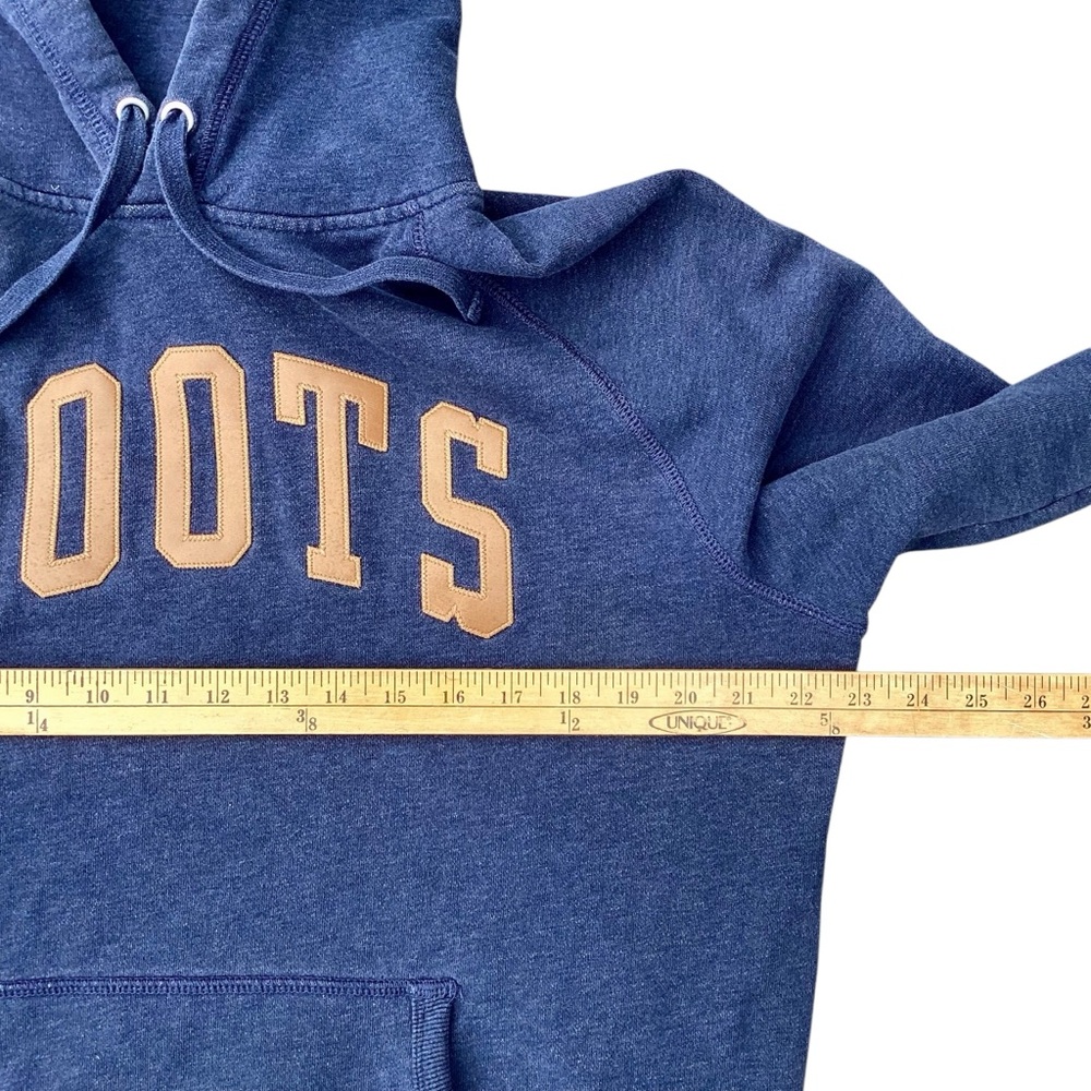 ROOTS Navy Blue Hoodie Medium - Picture 9 of 12